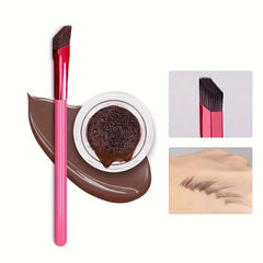 Wild Eyebrow Brush Square Stereoscopic Painting Hairline Eyebrow Paste Artifact Eyebrow Brush Brow Makeup Brushes