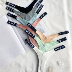 7pcs Combination European and American Underwear Women's Thong