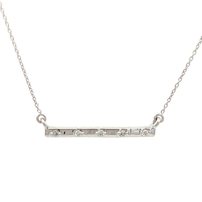 .05ct Diamond Fashion Pendants 14KT White Gold