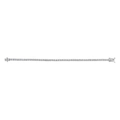 14K White Gold 5.0 Cttw Lab Grown Diamond Tennis Bracelet (F-G Color, VS1-VS2 Clarity) - 7.25" Inches