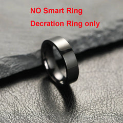 2025 Smart Ring Blood Pressure Heart Rate Sleep Monitoring Smartring IP68 & 5ATM Waterproof Multi-sport Mode Smartring Man Women