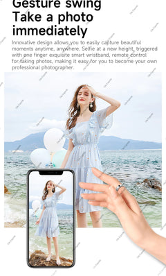 New Smart Ring Waterproof All Day Heart Rate Monitor Sleep Monitor Smartring Take Photoes Healthy Ring Multiple Sport Modes Ring