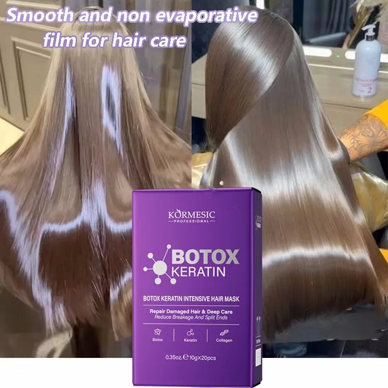 Keratin Hair Mask Magical 5 Second Repair Damage Frizzy Soft Smooth Shiny Hair Deep Moisturize Hair Treat Repair Hair Care Mask