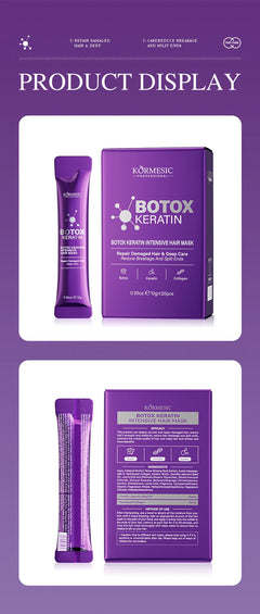 Keratin Hair Mask Magical 5 Second Repair Damage Frizzy Soft Smooth Shiny Hair Deep Moisturize Hair Treat Repair Hair Care Mask