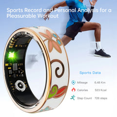 NEW Healthy Smart Ring 5 ATM Waterproof Wireless Call Heart Rate/Sleep/Blood Oxygen Monitoring For Android/IOS Men Women Gifts