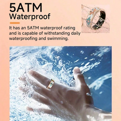 NEW Healthy Smart Ring 5 ATM Waterproof Wireless Call Heart Rate/Sleep/Blood Oxygen Monitoring For Android/IOS Men Women Gifts
