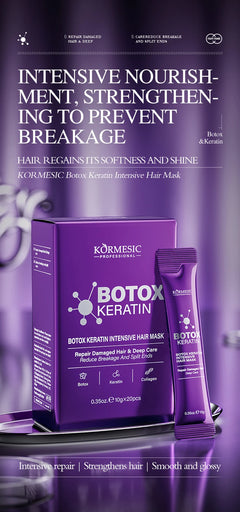 Keratin Hair Mask Magical 5 Second Repair Damage Frizzy Soft Smooth Shiny Hair Deep Moisturize Hair Treat Repair Hair Care Mask