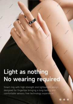 New Smart Ring Waterproof All Day Heart Rate Monitor Sleep Monitor Smartring Take Photoes Healthy Ring Multiple Sport Modes Ring