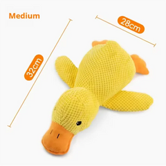 Cute dog Toy Stomping Duck Bite Resistant Grinding Teeth Cleaning Large Dog Interactive Entertainment Puppy Boredom Plush Toy