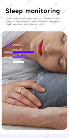 New Smart Ring Waterproof All Day Heart Rate Monitor Sleep Monitor Smartring Take Photoes Healthy Ring Multiple Sport Modes Ring