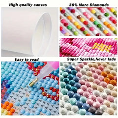 Diamond Art Painting Kits Embroidery Full Crystal Mosaic 5D Diy Diamond Paintings Kits New 2025 Accessories 30x30 cm Wall Art