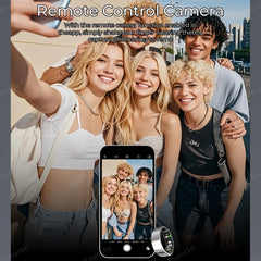 2025 Smart Ring Blood Pressure Heart Rate Sleep Monitoring Smartring IP68 & 5ATM Waterproof Multi-sport Mode Smartring Man Women