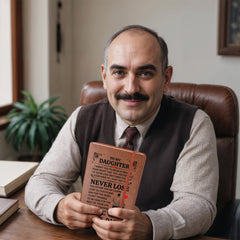 To My Daughter Promise – Leather Journal