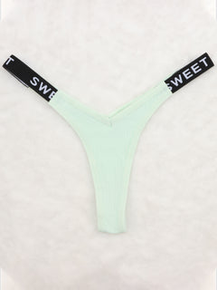 7pcs Combination European and American Underwear Women's Thong