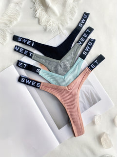 7pcs Combination European and American Underwear Women's Thong